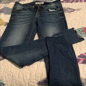 Distressed KanCan skinny jeans
